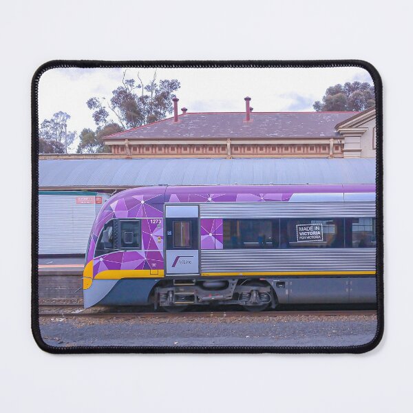 Item preview, VLine Train in Bendigo headed North designed and sold by Steven Jodoin.