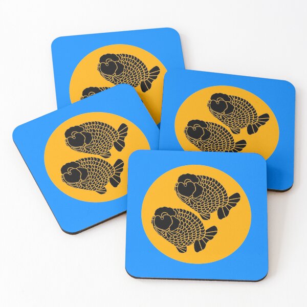 Item preview, Ranchu Goldfish Logo Pair 0824C designed and sold by Nosnah.