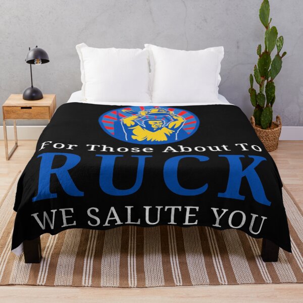 Item preview, Rugby-For Those About To Ruck, We Salute You!-Funny Rugby designed and sold by SighFly52.