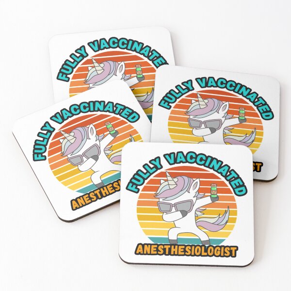 Item preview, ANESTHESIOLOGIST FULLY VACCINATED  designed and sold by BluegrassDesig.