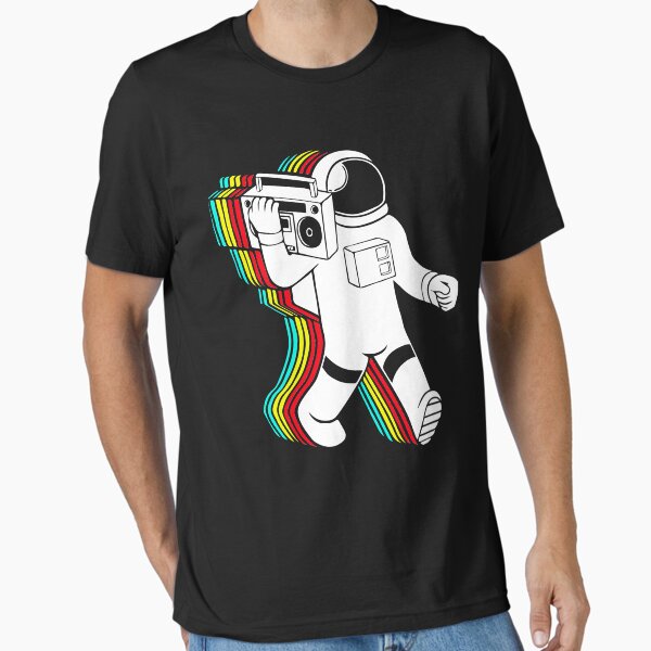 Item preview, Astronaut with boombox Classic T-Shirt designed and sold by KennethKarcia12.