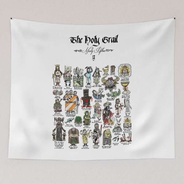 Item preview, Monty Phyton and the search for the Holy Grail designed and sold by TheadoreJohnson.