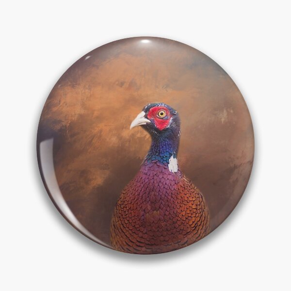 Item preview, Common Pheasant Front View One designed and sold by Elisabeth Lucas.
