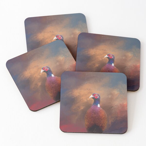 Item preview, Common Pheasant Front View One designed and sold by Elisabeth Lucas.