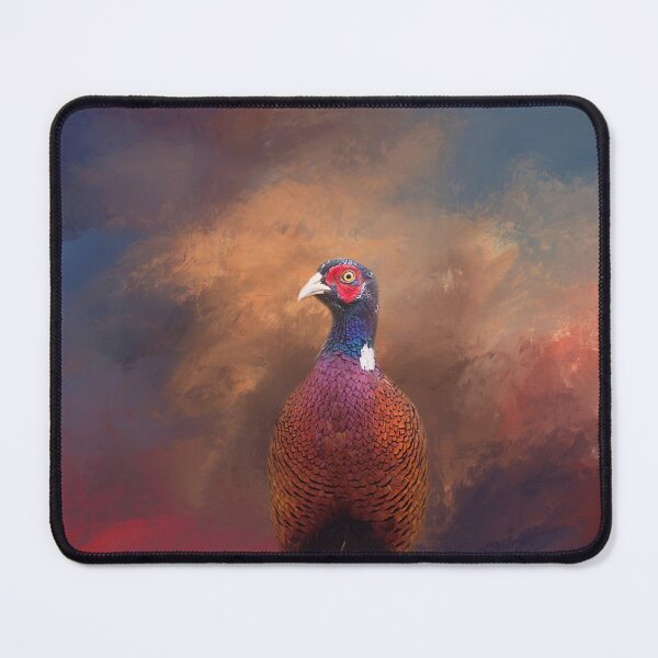 Item preview, Common Pheasant Front View One designed and sold by Elisabeth Lucas.