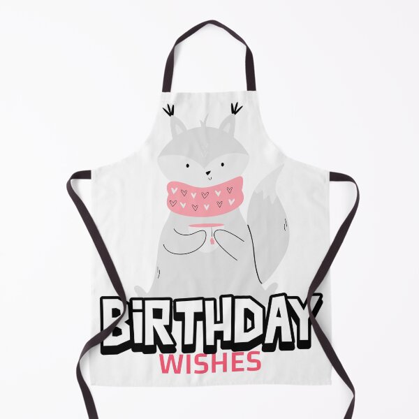 Item preview, HAPPY BIRTHDAY WISHES FRIENDLY FOX designed and sold by CoopClothing.
