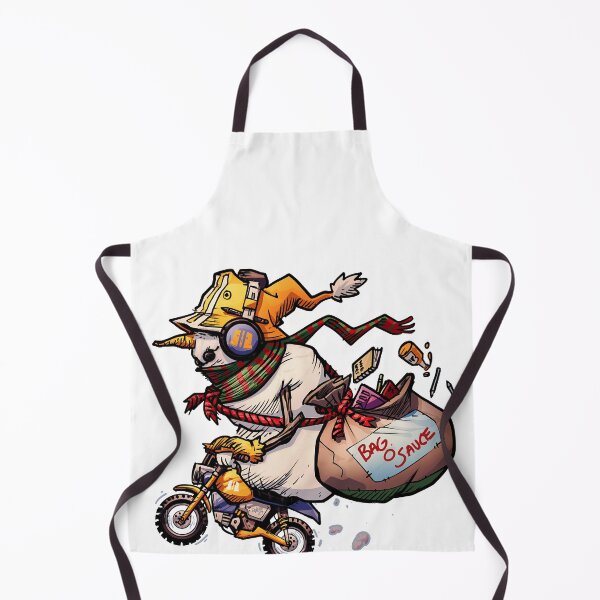 Item preview, Moto Snow Man Santa Delivery designed and sold by TheadoreJohnson.