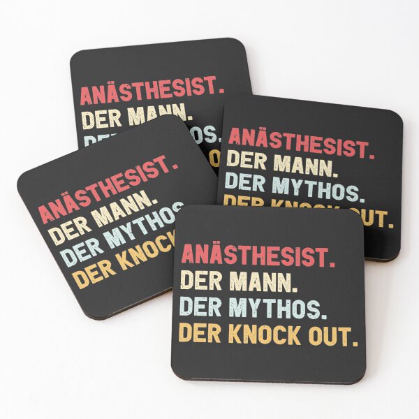 Item preview, Anästhesist Der Mann Der Mythos Der Knock Out   designed and sold by BluegrassDesig.
