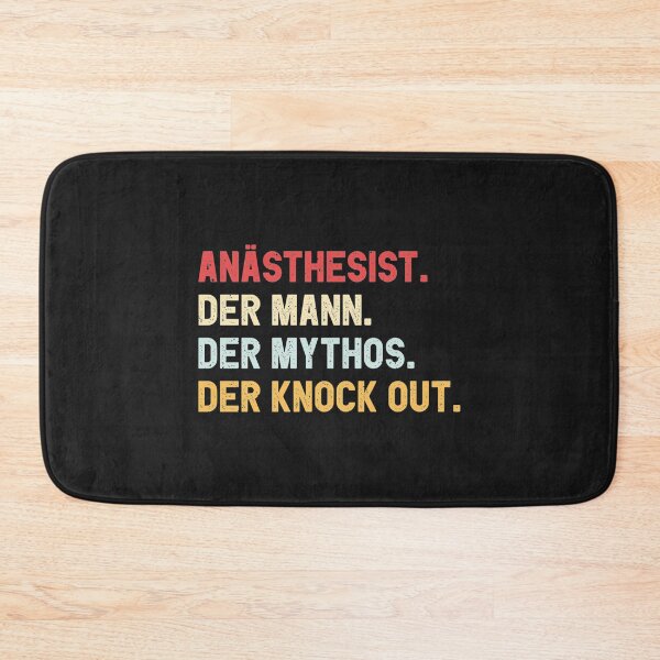 Item preview, Anästhesist Der Mann Der Mythos Der Knock Out   designed and sold by BluegrassDesig.