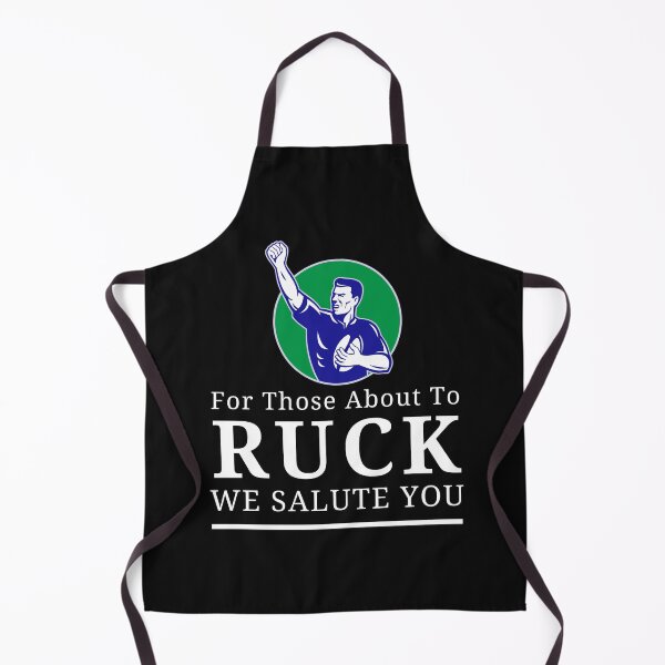 Item preview, Rugby-For Those About To Ruck, We Salute You!-Funny Rugby designed and sold by SighFly52.