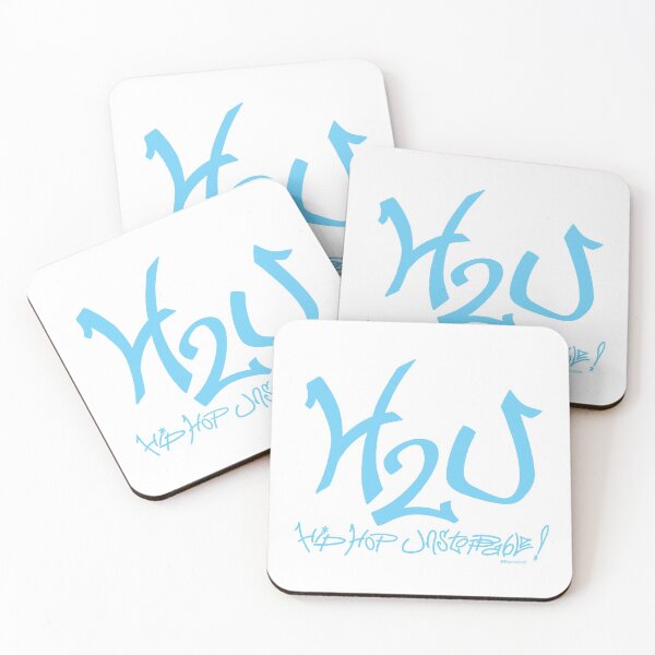 Item preview, H2U Logo: “Hip-Hop Unstoppable” (Graffiti tag, Light Blue). designed and sold by Paul Rodriguez.