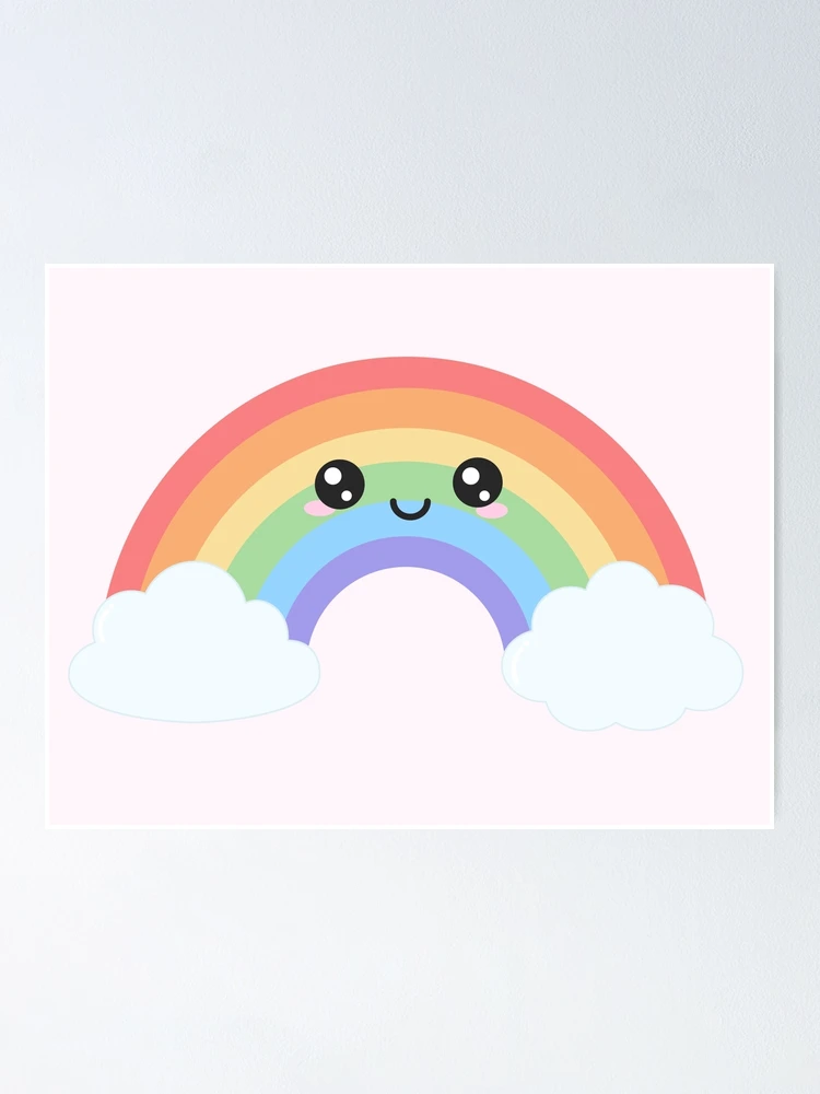 Happy Rainbow Cloud Non-Slip Bath Mat – Kawaiies