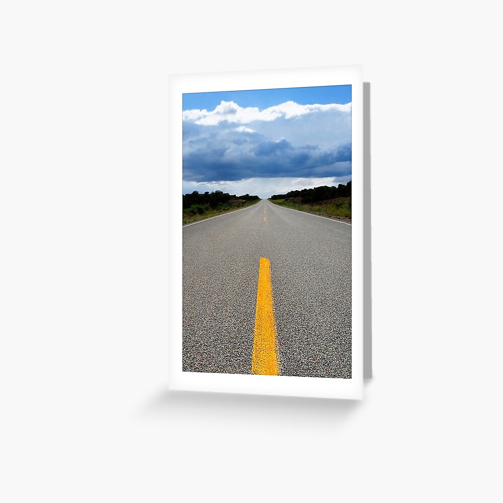 It Goes On Forever (c) Greeting Card
