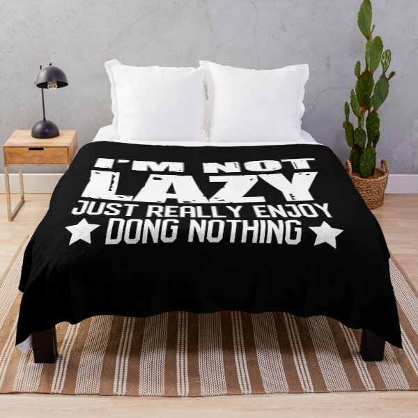 Item preview, I'm Not Lazy Just Really Enjoy Doing Nothing Shirt, Funny Lazy Shirt, Lazy Day Shirt, Funny Anti Social Shirt, Lazy Shirt, Introvert Shirt designed and sold by aymob.