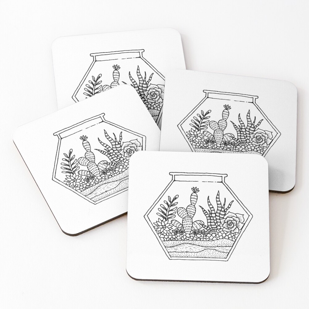 Item preview, Coasters (Set of 4) designed and sold by RanRanDesigns.