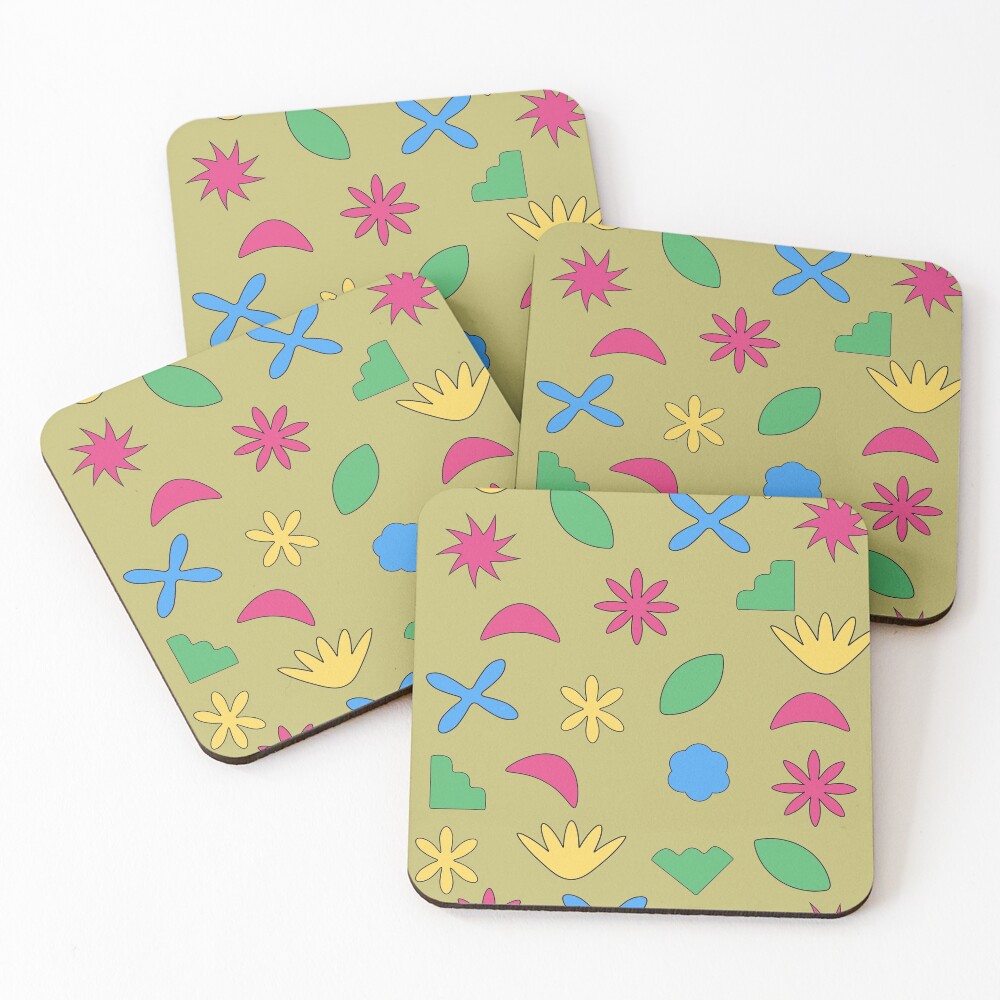 Item preview, Coasters (Set of 4) designed and sold by SooDesignStudio.