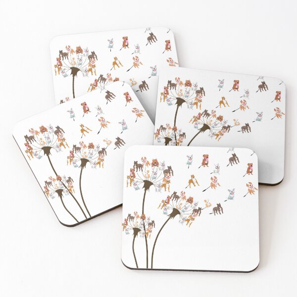 Item preview, Flower Pitbull Dandelion Funny Animal Lovers  designed and sold by AaronWeedo.
