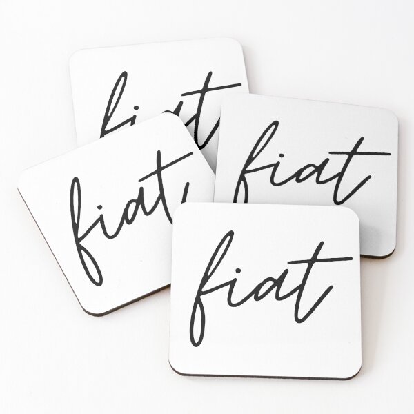 Item preview, Virgin Mary's Fiat Black Thin Cursive designed and sold by opptop.