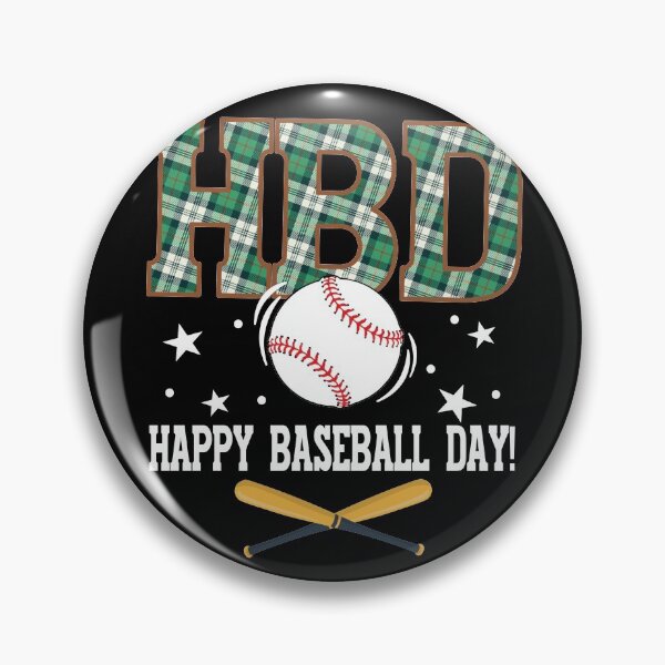 Item preview, Happy Baseball Day! HBD designed and sold by koonam.
