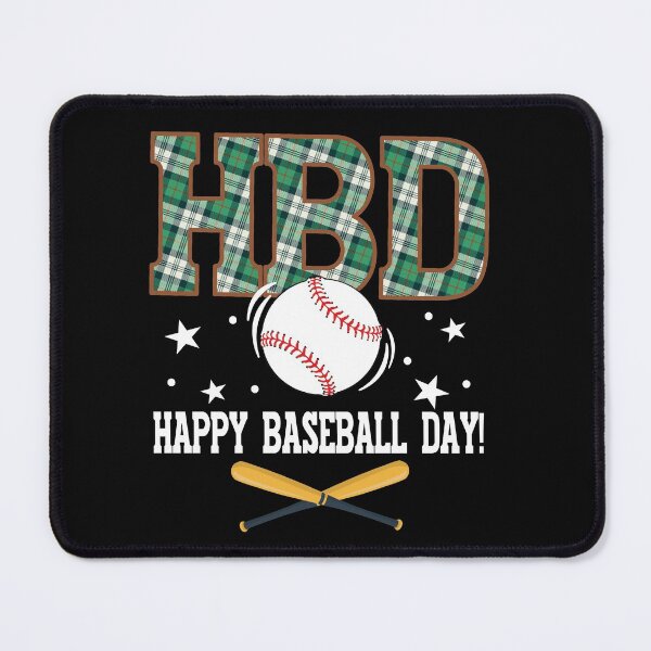 Item preview, Happy Baseball Day! HBD designed and sold by koonam.