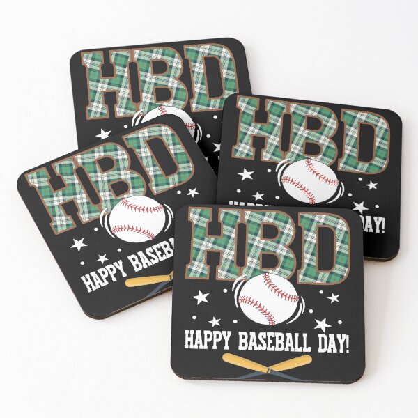 Item preview, Happy Baseball Day! HBD designed and sold by koonam.