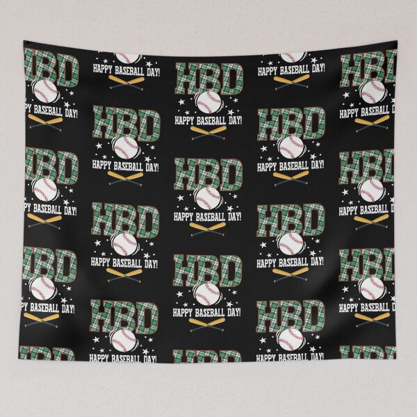 Item preview, Happy Baseball Day! HBD designed and sold by koonam.