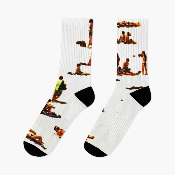 Item preview, Summer Beach Landscape Graphic Print designed and sold by GrumphusGear.