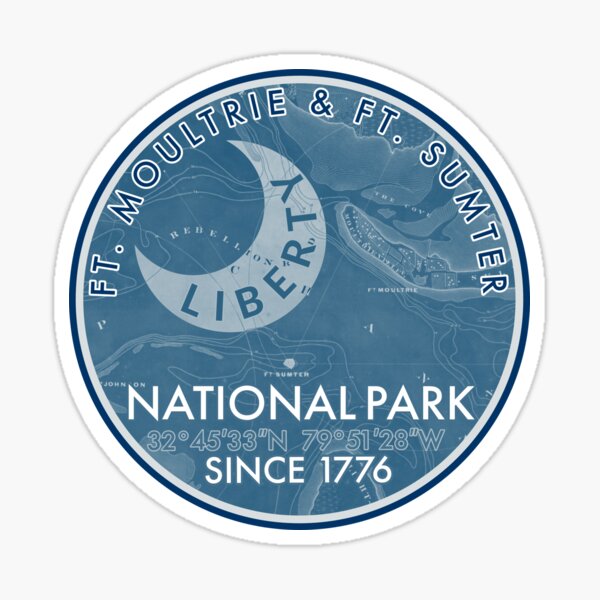 Item preview, Fort Moultrie national Park Liberty Flag  designed and sold by bfwilson.