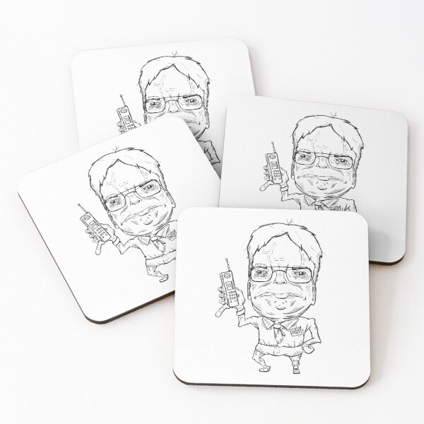 Item preview, Dwight Schrute - Calling the Police designed and sold by Aardboi.