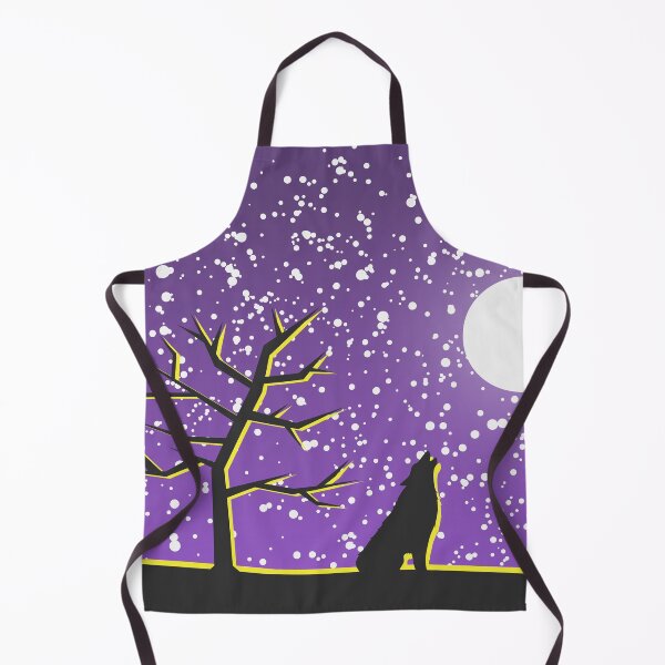 Item preview, Nonbinary Pride Flag Celestial Night Landscape Stars Wolf designed and sold by cashewdays.