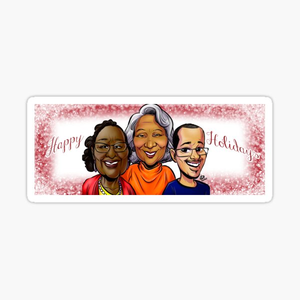 Custom Caricature Gifts from Photos Sticker