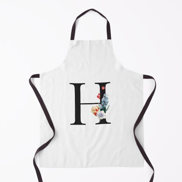 Item preview, Split Floral Letter Monogram | Personalized Flower Letter H designed and sold by BeeMeCreative.