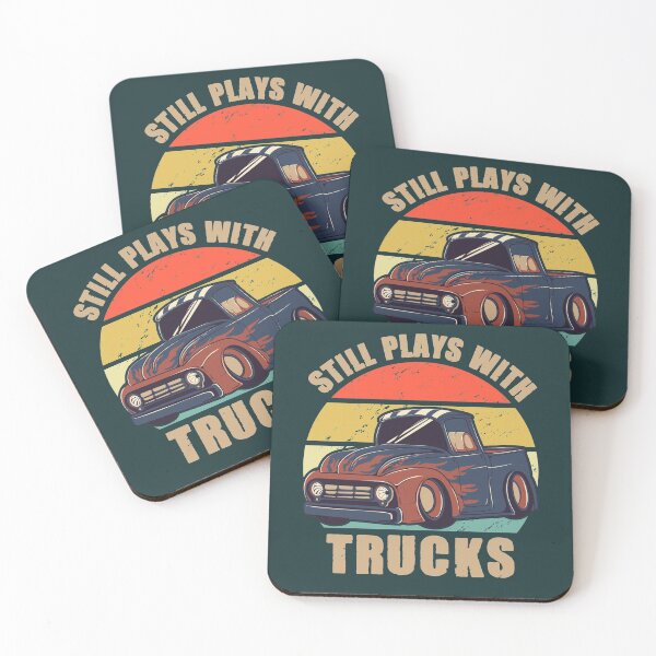 Item preview, Still plays with trucks vintage pickup truck designed and sold by SidTastic .