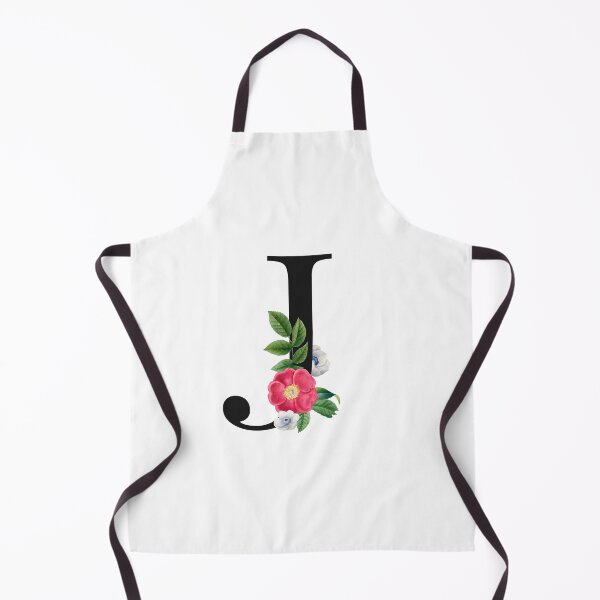 Item preview, Split Floral Letter Monogram | Personalized Flower Letter J designed and sold by BeeMeCreative.