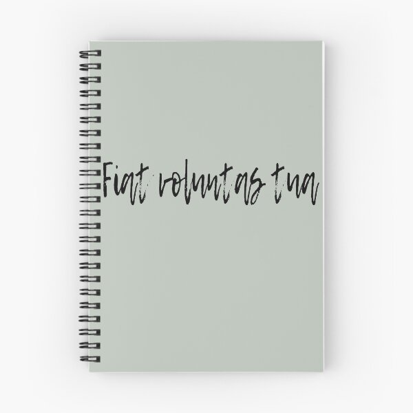 Item preview, Fiat Voluntas Tua (Thy Will Be Done in Latin) designed and sold by TheCatholicLady.