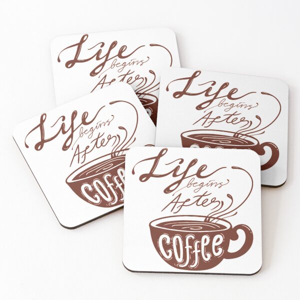 Item preview, Life begins after coffee designed and sold by Slaystyle.