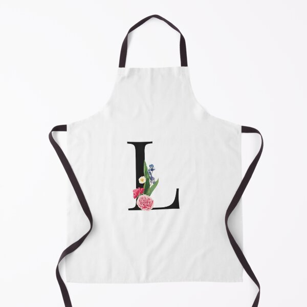 Item preview, Split Floral Letter Monogram | Personalized Flower Letter L designed and sold by BeeMeCreative.