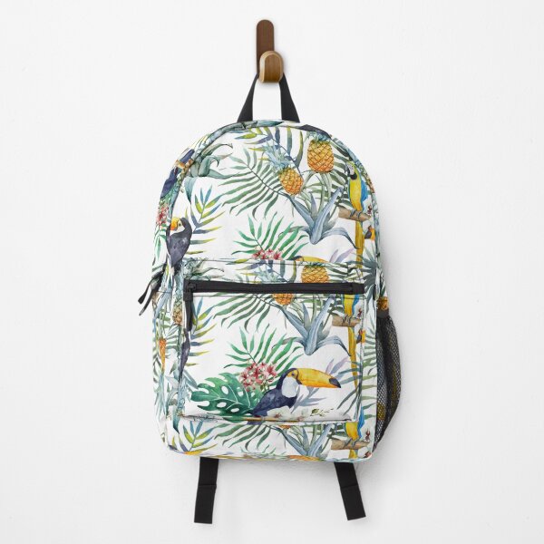 Item preview, Toucan tropical palm tree art,  designed and sold by RoslynArt.