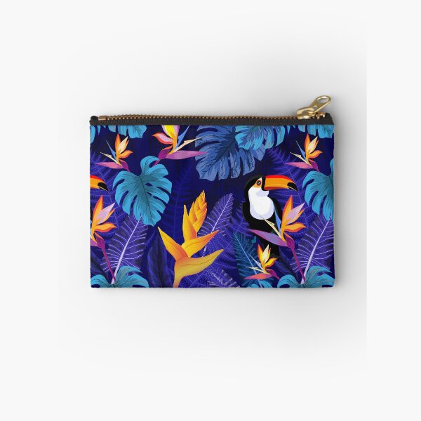 Item preview, Toucan tropical flowers designed and sold by RoslynArt.