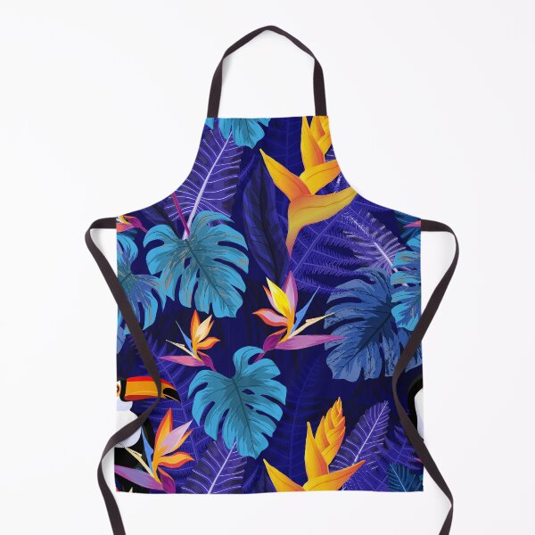 Item preview, Toucan tropical flowers designed and sold by RoslynArt.