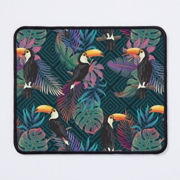 Item preview, Toucan Summer exotic birds designed and sold by RoslynArt.