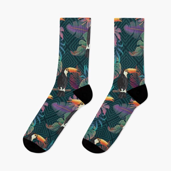 Item preview, Toucan Summer exotic birds designed and sold by RoslynArt.