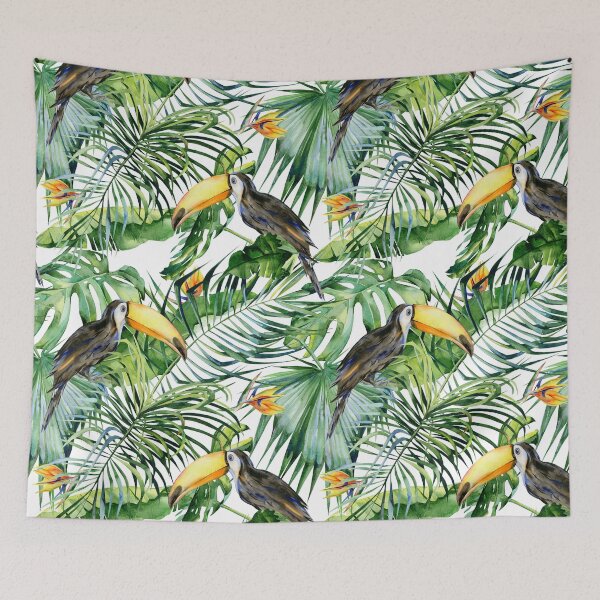 Item preview, Toucan Exotic Bird Watercolor designed and sold by RoslynArt.
