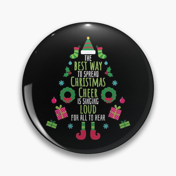 Item preview, Best Way To Spread Christmas Cheer Cheer Singing Santa   designed and sold by brightcomets.