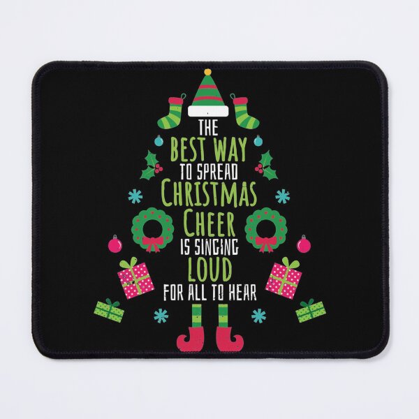 Item preview, Best Way To Spread Christmas Cheer Cheer Singing Santa designed and sold by brightcomets.