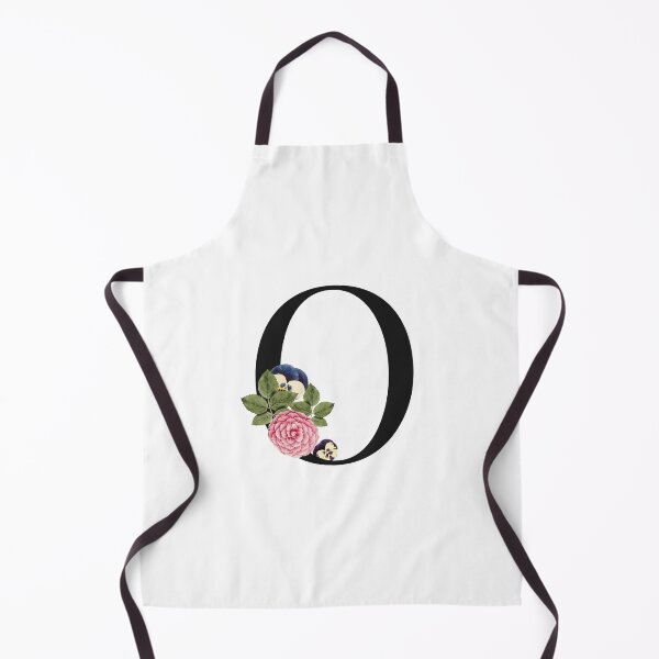 Item preview, Split Floral Letter Monogram | Personalized Flower Letter O designed and sold by BeeMeCreative.