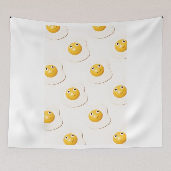 Item preview, Patterns-r-us smiley fried egg designed and sold by Inspieation.