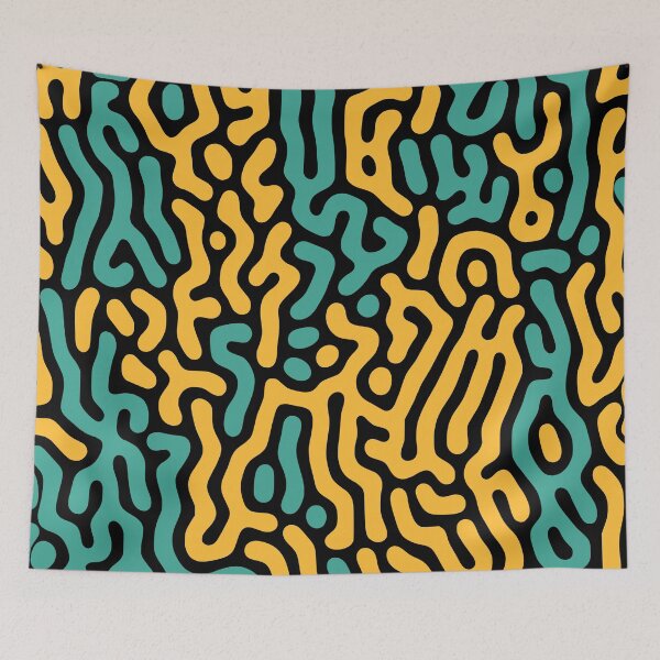 Item preview, Yellow and Green Turing Pattern designed and sold by rp-art.