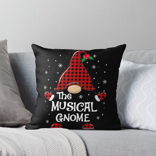 Item preview, Musical Gnome Buffalo Plaid Matching Christmas Pajama Gift   designed and sold by brightcomets.