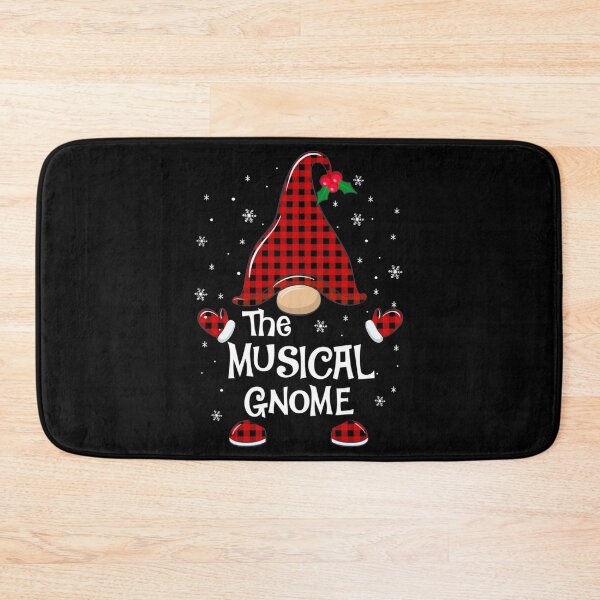 Item preview, Musical Gnome Buffalo Plaid Matching Christmas Pajama Gift   designed and sold by brightcomets.